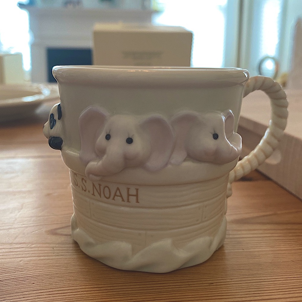 NWT Noah’s Ark by Lenox Baby Mug